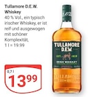 Whiskey im Angebot bei GLOBUS in Rostock Whiskey Angebote von Tullamore D.E.W. bei GLOBUS Rostock für 13,99 €