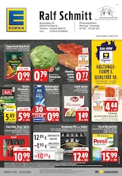 Schweinefleisch im EDEKA Prospekt in Schwerte Aktueller EDEKA Prospekt mit Schweinefleisch, "Aktuelle Angebote", Seite 1