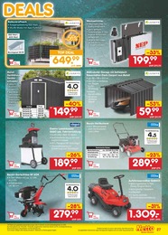 Gerätehaus Angebot im aktuellen Netto Marken-Discount Prospekt auf Seite 27