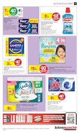 Promos Pampers dans le catalogue "34% EN AVANTAGE CARTE" de Intermarché Hyper Pampers en promo dans le catalogue Intermarché Hyper à la page 27