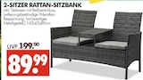 Wreesmann Mügeln - 2-Sitzer Rattan-Sitzbank Angebot im Prospekt 2-Sitzer Rattan-Sitzbank bei Wreesmann im Mügeln Prospekt für 89,99 €