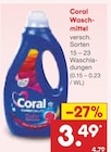 Waschmittel Angebote von Coral bei Netto Marken-Discount Soest für 3,49 €