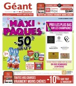 Catalogue Géant Casino "Maxi Pâques", 24 pages, à Ranspach-le-Bas, 06/04/2020 - 19/04/2020 Prospectus Géant Casino "Maxi Pâques", 24 pages, à Ranspach-le-Bas, 06/04/2020 - 19/04/2020