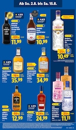 Lidl Gin im Prospekt Lidl Gin im Prospekt