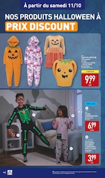 Offre Costume Halloween dans le catalogue Aldi du moment à la page 48