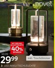 Novel LED-Akku-Tischleuchte im aktuellen XXXLutz Möbelhäuser Prospekt für 29,99 €