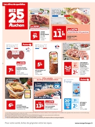 Offre Viande De Porc dans le catalogue Auchan Supermarché du moment à la page 2