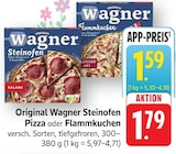 Steinofen Pizza Salami im Angebot bei EDEKA in Worms Steinofen Pizza Salami Angebote von Wagner bei EDEKA Worms für 1,59 €