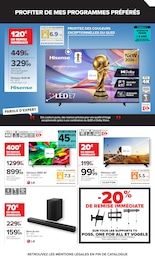 Offre Support Tv dans le catalogue Carrefour du moment à la page 14