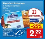 Netto Marken-Discount - Rügenfisch Bratheringe Angebot im Prospekt Rügenfisch Bratheringe bei Netto Marken-Discount im Prospekt "" für 2,22 €