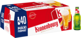 BIÈRE BLONDE KRONENBOURG - KRONENBOURG en promo chez Auchan Hypermarché Châtellerault à 15,99 €