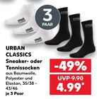Sneakersocken im Angebot bei Kaufland in Mettmann Sneakersocken Angebote von URBAN CLASSICS bei Kaufland Mettmann für 4,99 €