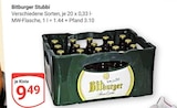 Stubbi im Angebot bei GLOBUS in Oberhausen Stubbi Angebote von Bitburger bei GLOBUS Oberhausen für 9,49 €