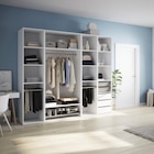 Dressing "homny" decor blanc en promo chez Brico Dépôt Nancy à 710,00 €