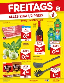 Schweinebauch im aktuellen Netto Marken-Discount Prospekt (Regensburg) Schweinebauch im Netto Marken-Discount Prospekt "Aktuelle Angebote" mit 74 Seiten (Regensburg)