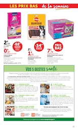 Prix et réduction Chien dans le prospectus Super U en cours Offre Chien dans le catalogue Super U du moment à la page 13