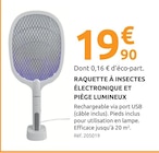 Raquette à insectes électronique et piège lumineux à Mr.Bricolage dans Noisy-sur-Oise Raquette à insectes électronique et piège lumineux à Mr.Bricolage dans Noisy-sur-Oise