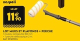 Lot murs et plafonds + perche - Nespoli en promo chez Tout Faire Lot murs et plafonds + perche - Nespoli dans le catalogue Tout Faire