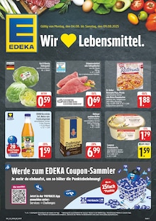 Aktueller EDEKA Wittichenau Prospekt "Wir lieben Lebensmittel!" mit 8 Seiten