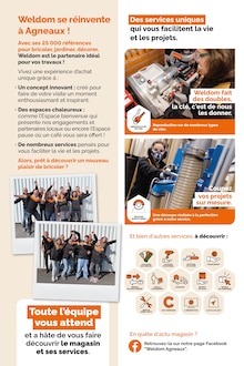 Catalogue Weldom de la semaine 45, "LA MÊME ADRESSE MAIS EN MIEUX AGNEAUX", page 2, 15/10/2025 - 11/11/2025 Prospectus Weldom en cours, "LA MÊME ADRESSE MAIS EN MIEUX AGNEAUX", page 2 sur 16