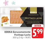 Genussmomente Festtags-Lachs im Angebot bei EDEKA in Ludwigsburg Genussmomente Festtags-Lachs Angebote von EDEKA bei EDEKA Ludwigsburg für 5,99 €