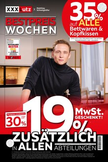 XXXLutz Möbelhäuser Nützen Prospekt "BESTPREIS WOCHEN" mit 8 Seiten