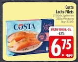 Lachs-Filets im EDEKA Prospekt Lachs-Filets von Costa im aktuellen EDEKA Prospekt für 6,75 €