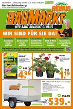 Globus-Baumarkt Prospekt für Neuenhagen mit 20 Seiten Globus-Baumarkt Prospekt für Neuenhagen: "WER BAUT BRAUCHT GLOBUS", 20 Seiten, 11.04.2021 - 17.04.2021