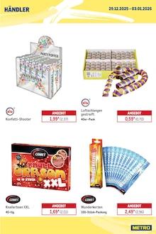 Böller im METRO Prospekt "Wochenengebote Händler + Monats Mix" mit 30 Seiten (Bremen)