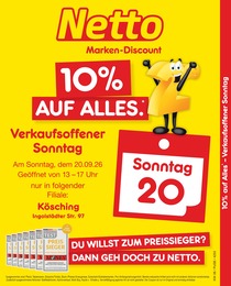 Der aktuelle Netto Marken-Discount Prospekt 10% auf ALLES