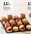 Assortiment de réductions chocolat en promo à 11,90 € chez Super U Assortiment de réductions chocolat dans le catalogue Super U