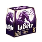 Bière - LA BÊTE en promo chez Carrefour Market Dieppe à 5,67 €