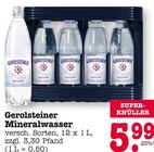 Mineralwasser Angebote von Gerolsteiner bei E center Heidelberg für 5,99 €