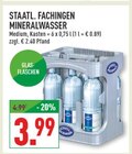 MINERALWASSER Angebote von STAATL. FACHINGEN bei Marktkauf Bielefeld für 3,99 €