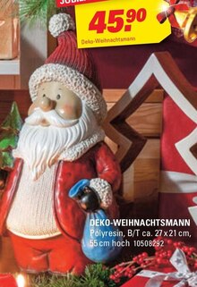 Deko-Weihnachtsmann bei Höffner in Erkrath Deko-Weihnachtsmann im Angebot bei Höffner Erkrath für 45,90 €