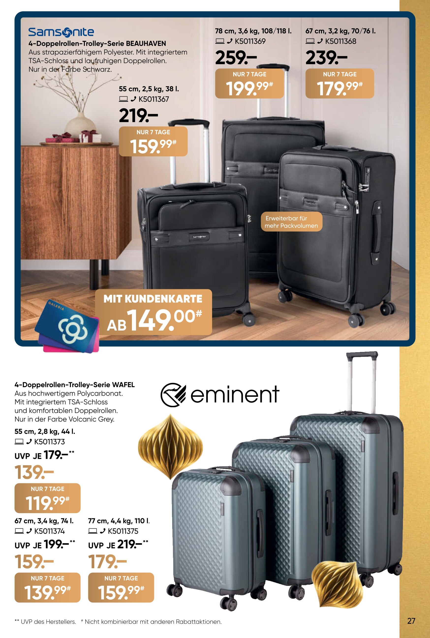 Kaufhof koffer sale Clearance