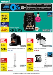 Prix et réduction Moulinex dans le prospectus Carrefour en cours Offre Moulinex dans le catalogue Carrefour du moment à la page 72
