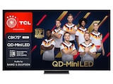 75 Zoll LED Fernseher im MediaMarkt Saturn Prospekt 75C8K QD-Mini LED TV (Flat, 75 Zoll / 189,3 cm, QLED 4K, SMART TV) von TCL im aktuellen MediaMarkt Saturn Prospekt für 1.899,00 €
