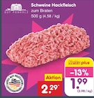 Schweine Hackfleisch im Angebot bei Netto Marken-Discount in Stendal Schweine Hackfleisch Angebote von Gut Ponholz bei Netto Marken-Discount Stendal für 1,99 €