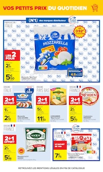 Promotion Produits Laitiers dans le prospectus Carrefour, valable du 28/07/2026 au 10/08/2026 Promo Produits Laitiers dans le catalogue Carrefour du moment à la page 14