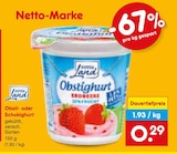 Aktuelles Obsti- oder Schokighurt Angebot bei Netto Marken-Discount in Wuppertal ab 0,29 €