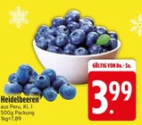 Heidelbeeren im EDEKA Prospekt Heidelbeeren im aktuellen EDEKA Prospekt für 3,99 €