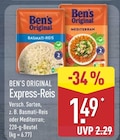 Basmati-Reis von Ben's Original im aktuellen ALDI Nord Prospekt