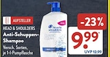Anti-Schuppen-Shampoo im Angebot bei ALDI SÜD in Saarbrücken Anti-Schuppen-Shampoo Angebote von Head & Shoulders bei ALDI SÜD Saarbrücken für 9,99 €
