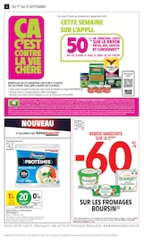 Promos Fromage dans le catalogue "Intermarché" de Intermarché Super Fromage en promo dans le catalogue Intermarché Super à la page 2