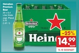 Premium Beer von Heineken für 14,99 € bei Netto Marken-Discount im Angebot Premium Beer von Heineken im aktuellen Netto Marken-Discount Prospekt