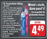 CO₂-Tauschzylinder-Füllung Alcojet Angebote von Sodastream bei E center Dresden für 4,49 €
