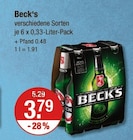 Aktuelles Beck's Angebot bei V-Markt in Regensburg ab 3,79 €