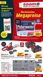 toom Baumarkt Prospekt: "Respekt, wer's selber macht.", 20 Seiten, 04.10.2025 - 10.10.2025