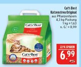 Aktuelles Katzenstreu Original Angebot bei Marktkauf in Fürth ab 6,99 €